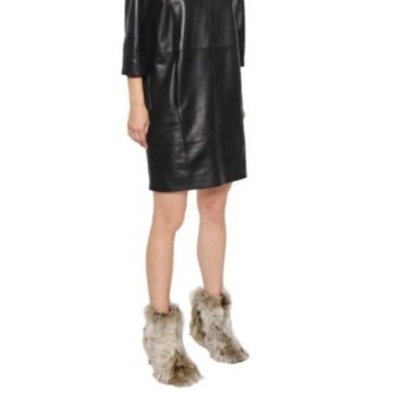 MAISON MARGIELA Alpaca Wood-Heel 80mm Bootie - Picture 4 of 8